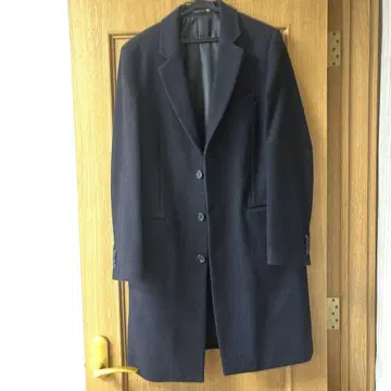 폴스미스 체스터 코트 롱 기장 멀티 컬러 블랙 L