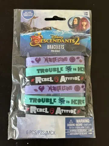 Disney Descendants 2 팔찌 6개입
