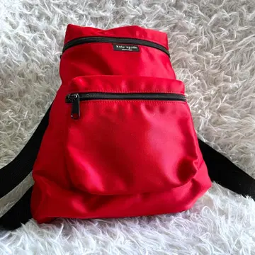 kate spade 나일론 백팩 레드 캐주얼