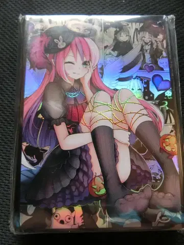 카드 슬리브 50매입 63 x 90 홀로 가공 고스트릭의 쁘띠 천사