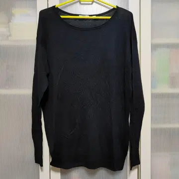 5944 유니클로 니트 얇은 소재 캐시미어 혼방 LL