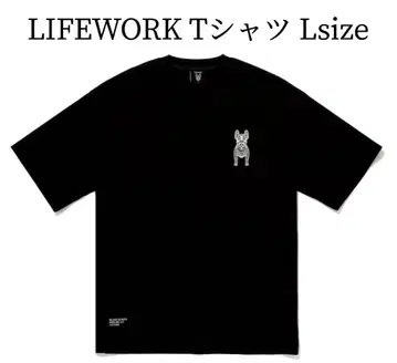 새상품 LIFEWORK 실리콘 Ladok T 라이프워크 티셔츠 L