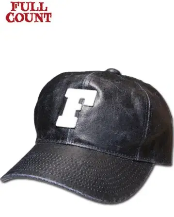[ FULLCOUNT ] COATED DENIM BASEBALL CAP