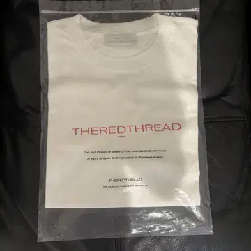THEREDTHERED T셔츠 화이트 한정품