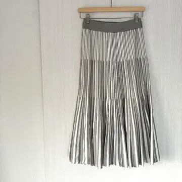 [즉시 발송] jusglitty 롱 스커트 M 그레이