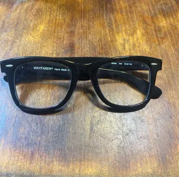 Ray-Ban Wayfarer 블랙 프레임 안경