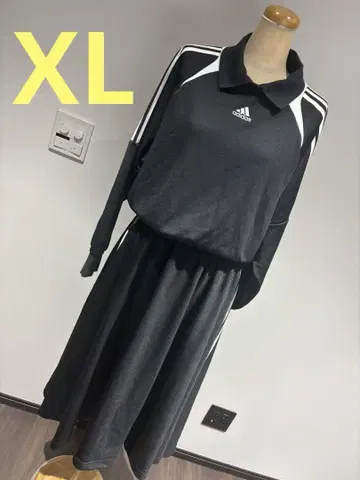 아디다스 2피스 스커트 세트