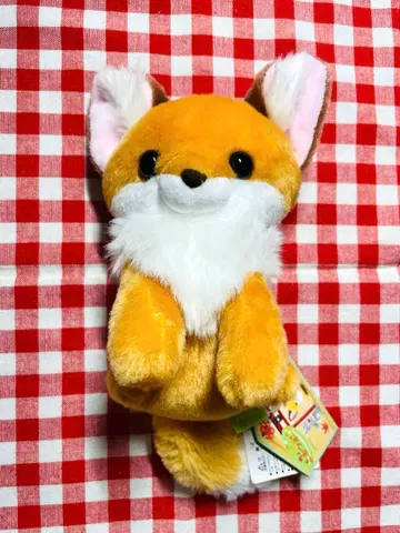 택 포함 새상품 쪼콘과 여우 봉제 인형 카린토