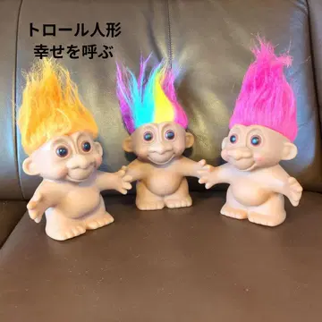 트롤 / 3체 세트 / 저금통 / 피규어 / 트롤 인형