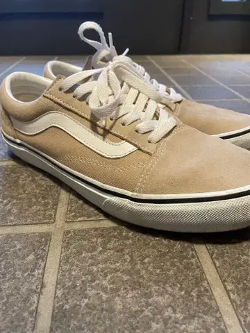 Vans 올드스쿨 스웨이드 베이지 sk8