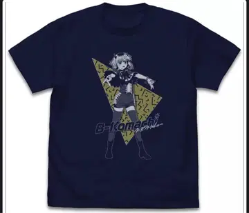 B 오마치 MEM 챳 T셔츠 네이비 S사이즈 [ 최애의 아이 ]