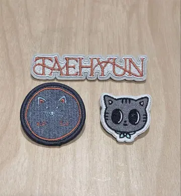 TXT 태현 와펜 3종 세트