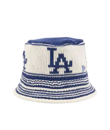 LA NEWERA 니트 버킷햇 MLB NYLA