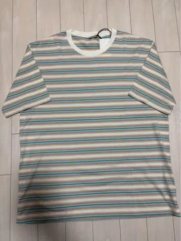 [ 미사용 새상품 ] AURALEE 보더 T셔츠 사이즈 5 25AW