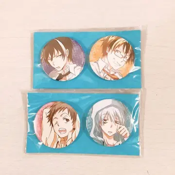 SERVAMP 서뱀프 복권 캔뱃지 세트 나태 탐욕 새상품