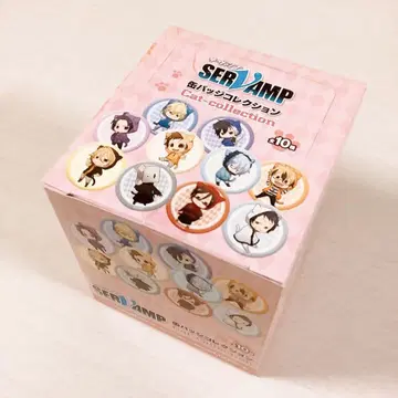 SERVAMP 서뱀프 캔뱃지 컬렉션 캣 고양이 BOX 새상품