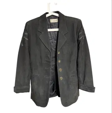 Guy Laroche 블랙스 스웨이드 자켓 사이즈 11