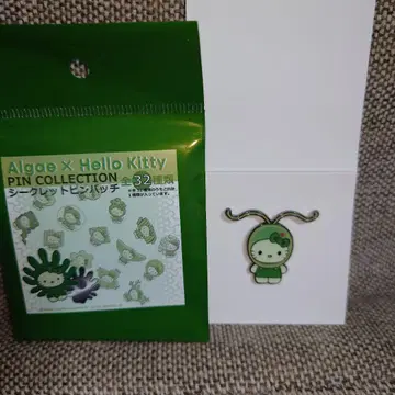 헬로키티 Algae 핀 배지 오사카 만박 코나미도림시