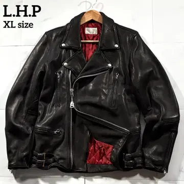 XL 사이즈/ L.H.P. 더블 라이더 자켓 램 가죽 써모라이트