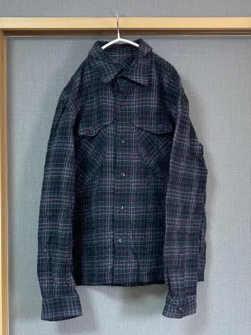 FINAL HOME 파이널홈 기믹 체크 셔츠