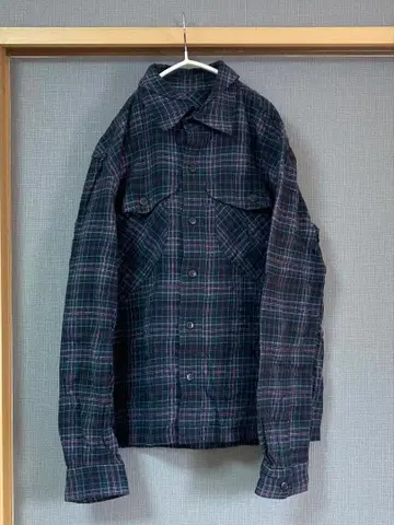 FINAL HOME 파이널홈 기믹 체크 셔츠