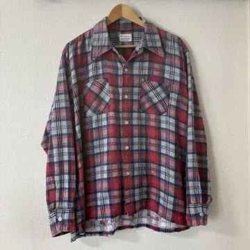 60s Chandler XL PRINT FLANNELSHIRT