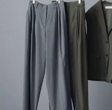 anuke  Panel Wide Pants 와이드 팬츠