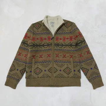 새상품급 L.L.Bean 클래식 울 러그 스웨터 코위찬 니트