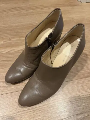 파비오 루스코니 부츠 부티 숏부츠 베이지