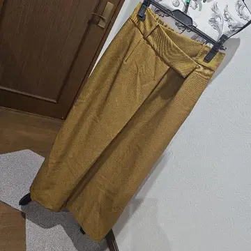 Ameri 택 포함 새상품 빈티지 라메 브라운 스커트