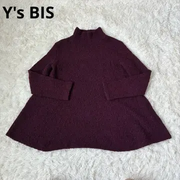 Ys BIS 와이즈비즈 터틀 니트 스웨터 튜닉