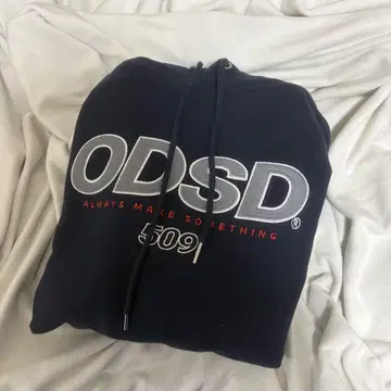 ODSD 네이비 후드 부착 후드티 사이즈 2