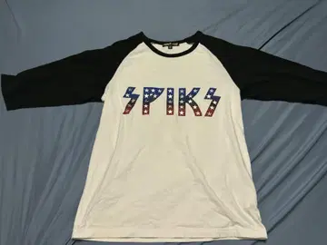 SPIKS 성조기 디자인 티셔츠