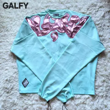 GALFY 갈피 피카피카의 큰 소매 트레이닝복 143022 트레이닝복