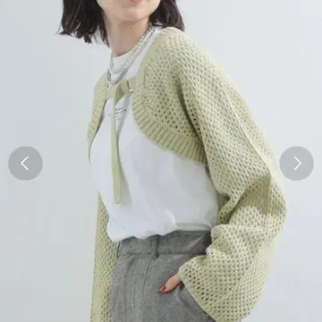 Ray beams 라이트 그린 가디건