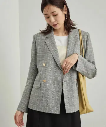 [ 시착 ] 로페피크닉 울 라이크 소니 골드 버튼 자켓 숏