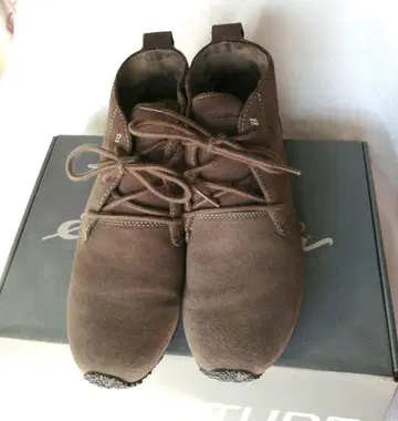 에디 바우어 스웨이드 숏부츠 브라운 24.5cm