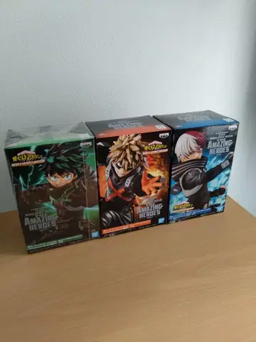 나의 히어로 아카데미아 THE AMAZING HEROES 3세트