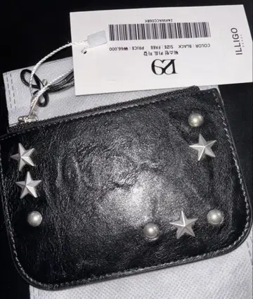 새상품 ILLIGO Western Card Wallet Black 지갑