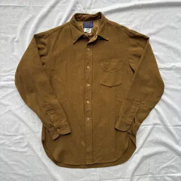 80s 펜들턴 울 셔츠 헤링본 미국제