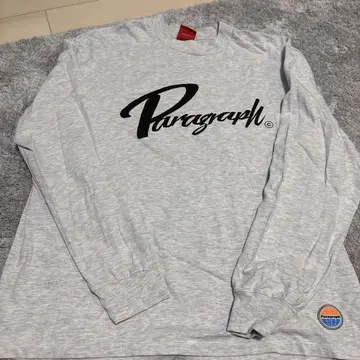 Paragraph P08 그레이 긴팔T셔츠