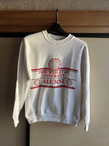 80s Ohio Wesleyan University 맨투맨
