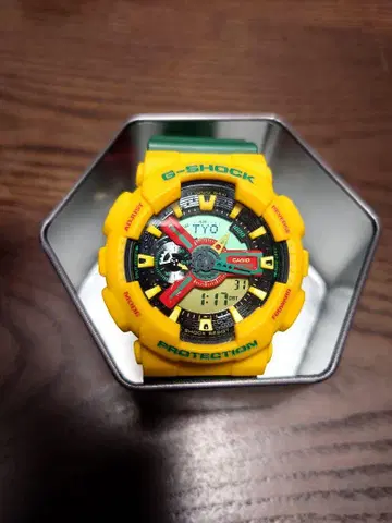 카시오 CASIO G-SHOCK GA-110RF-9AJF 래스터 컬러