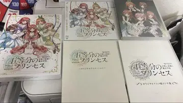Blu-ray 대본 콘티집 옷 갈아입기 자켓 케이스 오등분의 프린세스