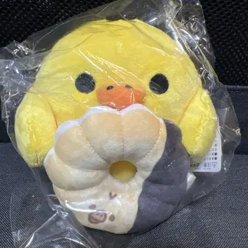 도넛 마쿠마쿠 봉제 인형 (리락쿠마 x 미스터 도넛 키이로이토리