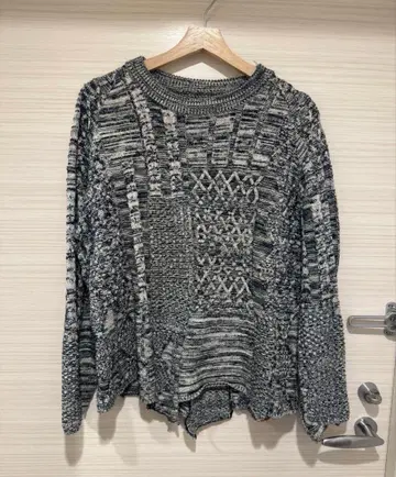 bukht 패턴 니트 남성용 M