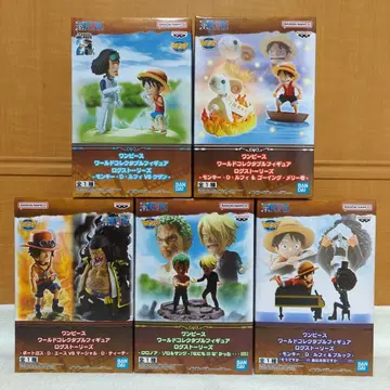 원피스 월드 컬렉션 로그 스토리 피규어 5종 세트 BANDAI