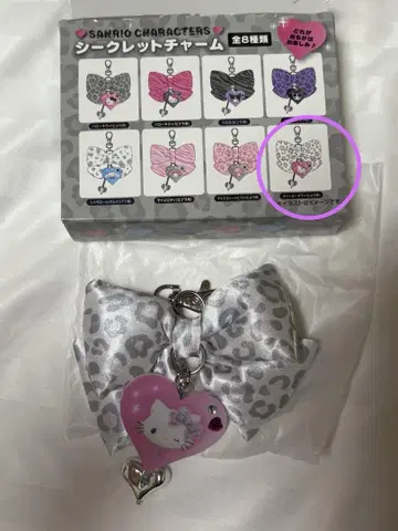 산리오 시크릿 참 헬로키티 차미키티 미사용 새상품