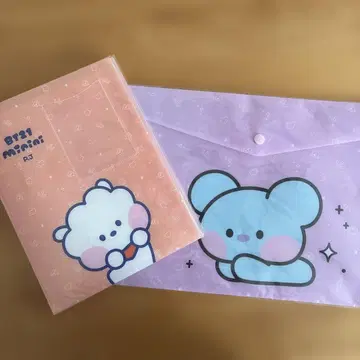BT21 파일 앨범 2세트 새상품