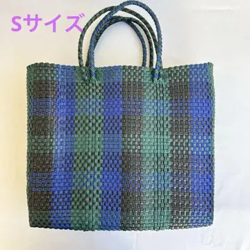 S 사이즈 블랙워치 새상품 멜카도백 멕시코제 가을/겨울 카고백